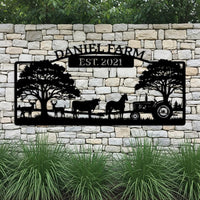 Custom Farm Sign