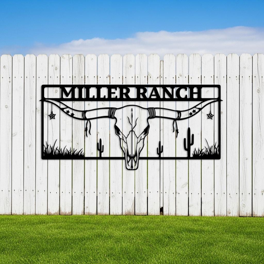 Longhorn Ranch Sign