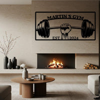 Custom Gym Sign