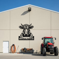 Cow Farm Sign