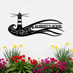 Lighthouse Name Sign
