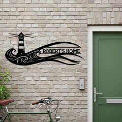 Lighthouse Name Sign