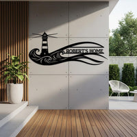 Lighthouse Name Sign