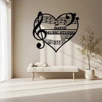 Music Studio Sign