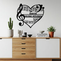 Music Studio Sign
