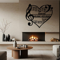 Music Studio Sign