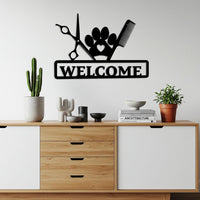 Custom Pet Grooming Sign