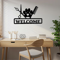 Custom Pet Grooming Sign