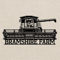 Custom Farm Name Sign