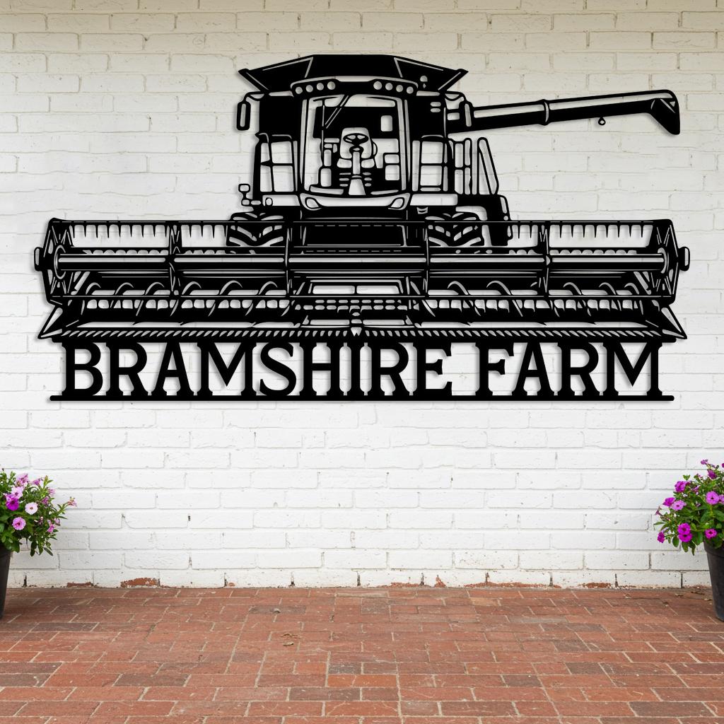 Custom Farm Name Sign
