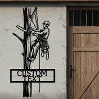 Custom Tree Arborist Metal Sign
