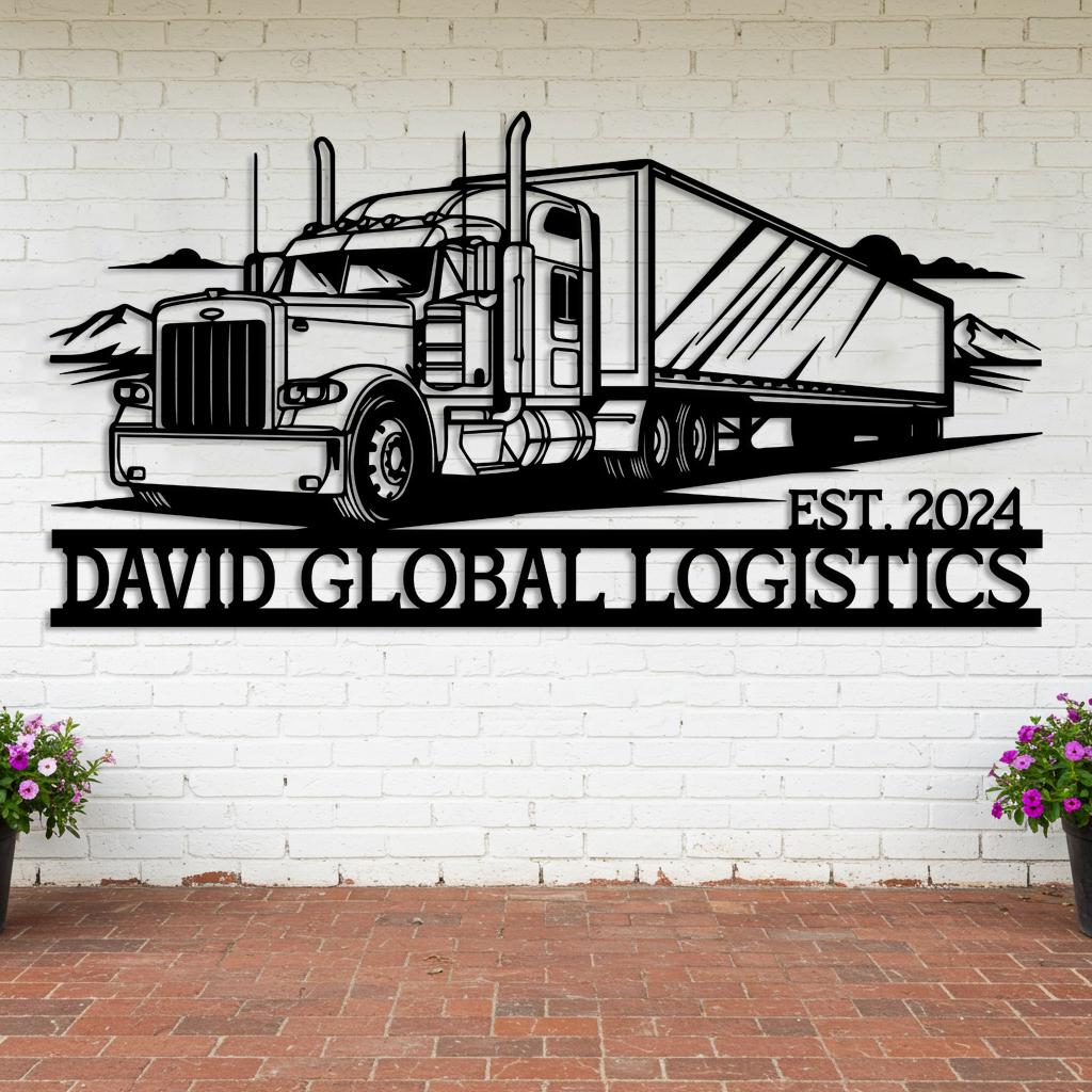 Custom Truck Company Sign