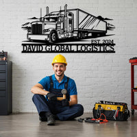 Custom Truck Company Sign