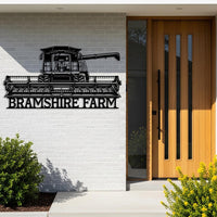 Custom Farm Name Sign
