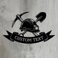 Custom Coal Miner Sign
