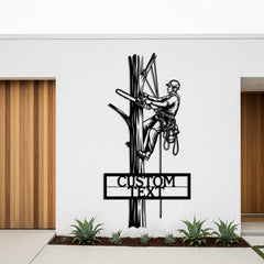Custom Tree Arborist Metal Sign