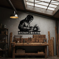 Custom Welder Metal Sign