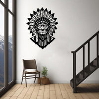 Warrior Metal Wall Art