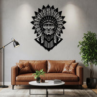 Warrior Metal Wall Art
