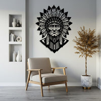 Warrior Metal Wall Art