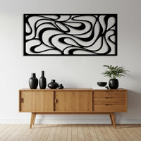 Oversized Abstract Outdoor Metal Wall Art