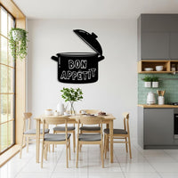 Bon Appétit Metal Kitchen Sign