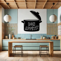 Bon Appétit Metal Kitchen Sign