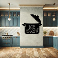 Bon Appétit Metal Kitchen Sign