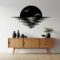 Metal Coastal Living Room Decor