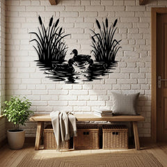Duck Pond Metal Wall Art