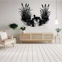 Duck Pond Metal Wall Art