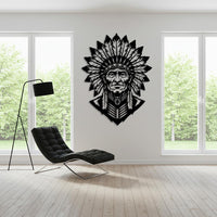 Warrior Metal Wall Art