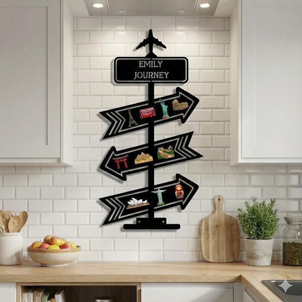 Custom Travel Memory Sign