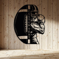 Custom Football Name Sign