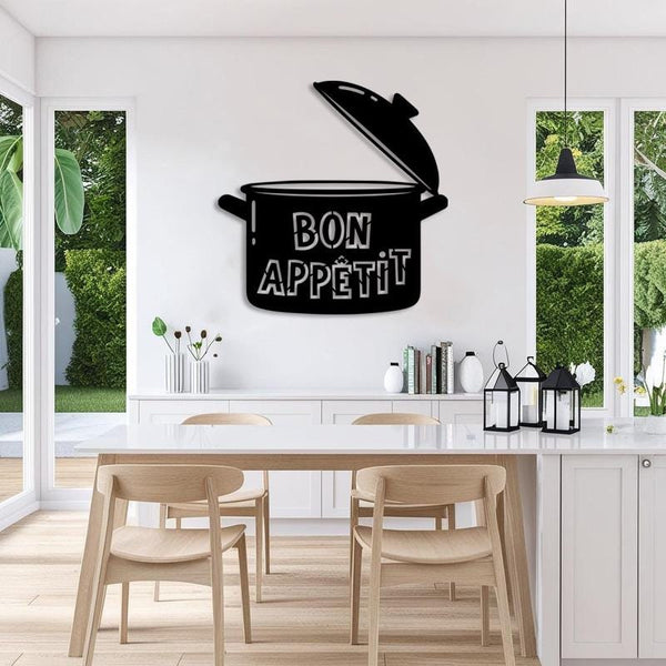 Bon Appétit Metal Kitchen Sign