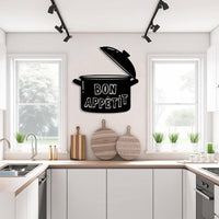 Bon Appétit Metal Kitchen Sign