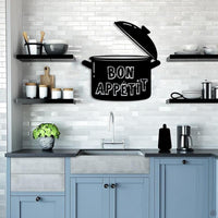 Bon Appétit Metal Kitchen Sign