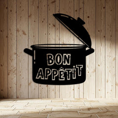 Bon Appétit Metal Kitchen Sign