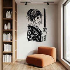 GeSamurai Woman Wall Art