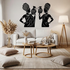 African Woman Wall Art
