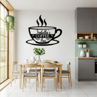 Custom Coffee Bar Metal Sign
