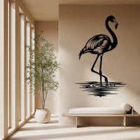 Flamingo Metal Wall Art