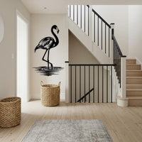 Flamingo Metal Wall Art