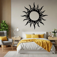 Sun Metal Wall Art