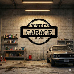 Custom Garage Metal Sign