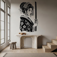 GeSamurai Woman Wall Art