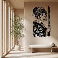 GeSamurai Woman Wall Art