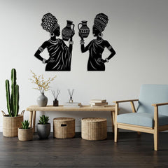 African Woman Wall Art