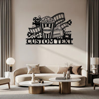 Custom Metal Cinema Sign