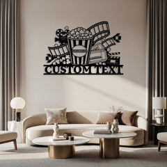 Custom Metal Cinema Sign